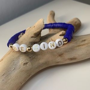 Heishi polymer clay bracelet ( Be❤️you)